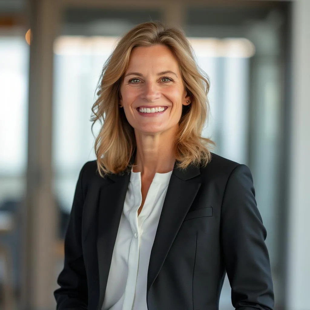 Portrait de Claire Dubois, PDG